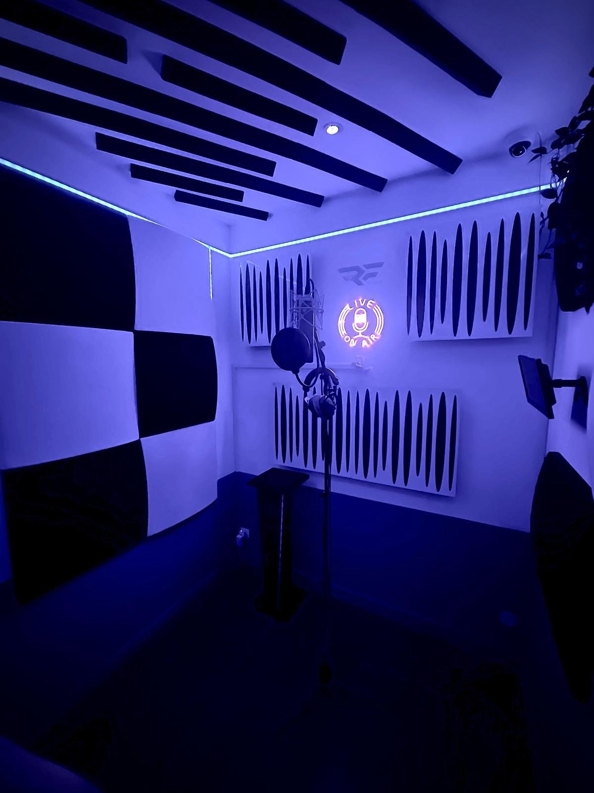 Cabine d'enregistrement